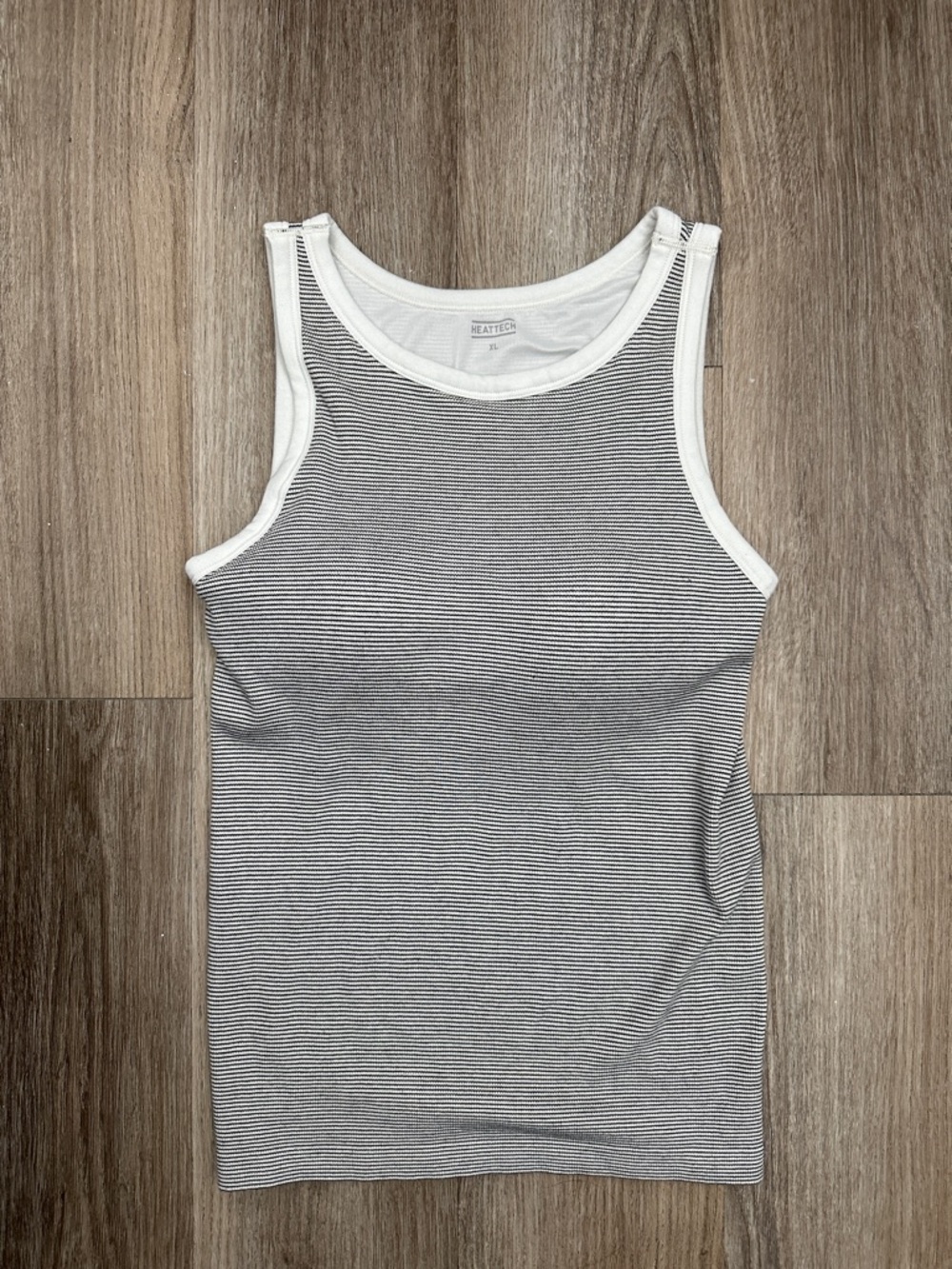Uniqlo Striped Heattech Bra Top